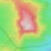 Mount Typo topographic map, elevation, terrain
