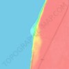 Aftissat topographic map, elevation, terrain