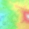 Falougha topographic map, elevation, terrain