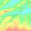 Wilda topographic map, elevation, terrain