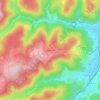 Fréconrupt topographic map, elevation, terrain