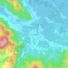 Hone Creek topographic map, elevation, terrain