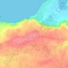 Lanrivan topographic map, elevation, terrain