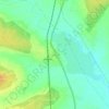 Salbani topographic map, elevation, terrain