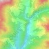 Aramo topographic map, elevation, terrain