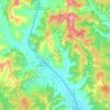 Mombarone topographic map, elevation, terrain
