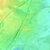 Sand topographic map, elevation, terrain