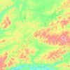 Yukon-Koyukuk (CA) topographic map, elevation, terrain