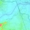 Mhalunge topographic map, elevation, terrain