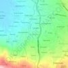 Kecandran topographic map, elevation, terrain