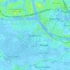 Spijkenisse topographic map, elevation, terrain