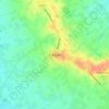 Klerken topographic map, elevation, terrain