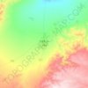 Toli topographic map, elevation, terrain