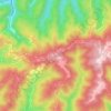 Height topographic map, elevation, terrain