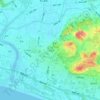 千浜東部 topographic map, elevation, terrain