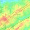 Cedarcrest topographic map, elevation, terrain