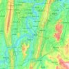Banan topographic map, elevation, terrain