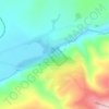 Devetashka cave topographic map, elevation, terrain