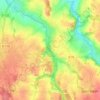 Lescoat topographic map, elevation, terrain