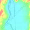 Clarkston topographic map, elevation, terrain