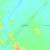 Marble Bar topographic map, elevation, terrain