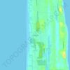 Klipsan Beach topographic map, elevation, terrain