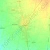 Gujranwala topographic map, elevation, terrain