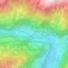 Gomion topographic map, elevation, terrain