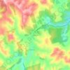 Glen Afton topographic map, elevation, terrain