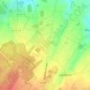Les Rableux topographic map, elevation, terrain