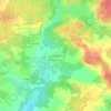 Cassagne-Nord topographic map, elevation, terrain