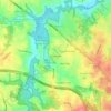 Spring Ridge topographic map, elevation, terrain