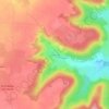 Beaucharmoy topographic map, elevation, terrain