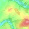 Janval topographic map, elevation, terrain
