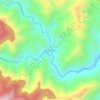 Bokiawan topographic map, elevation, terrain