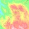 Cairn Curran topographic map, elevation, terrain