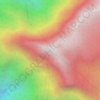 Gunung Leuser topographic map, elevation, terrain