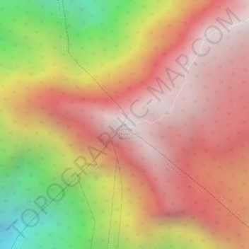 Gunung Leuser topographic map, elevation, terrain