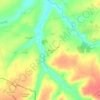 Bernier topographic map, elevation, terrain