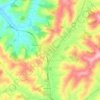 Torrenieri topographic map, elevation, terrain