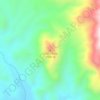 Cerro Bola topographic map, elevation, terrain