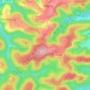 Moderfeld topographic map, elevation, terrain