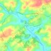 Copesville topographic map, elevation, terrain