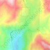 Yosemite Forks topographic map, elevation, terrain