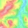 Burnet Knowe topographic map, elevation, terrain