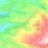 Qattarah topographic map, elevation, terrain