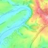 Hole-in-the-Wall topographic map, elevation, terrain