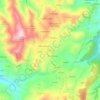 Rosano topographic map, elevation, terrain