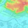 La Grande Borie topographic map, elevation, terrain