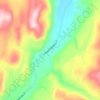 Malo topographic map, elevation, terrain